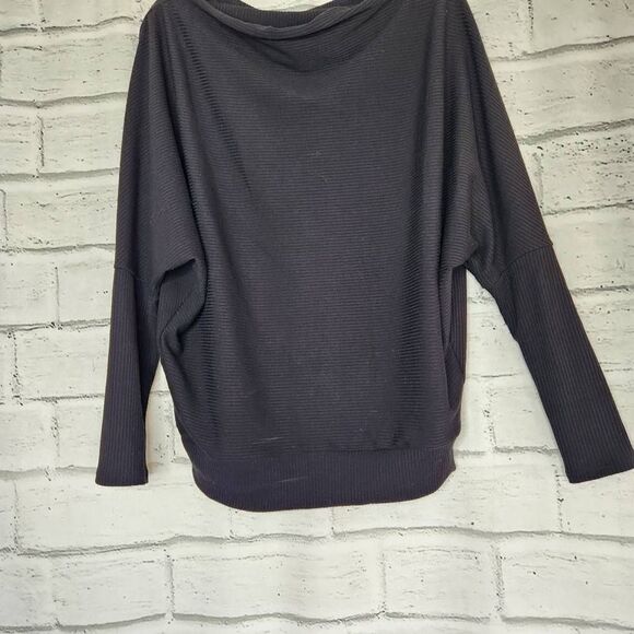 Vici Tyche Knit Boat Neck Dolman Sleeve Pullover Sweater Black Size Medium - Picture 6 of 12